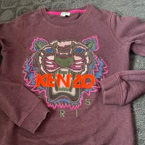 KENZO Women’s crewneck Embroidered Tiger
